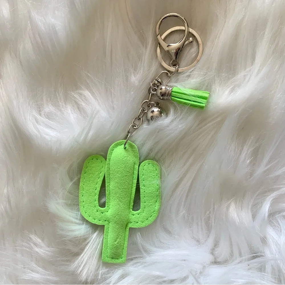 NWOT Cactus Key Chain